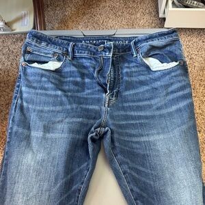 American Eagle Outfitters Men's Classic Blue Slim Jeans